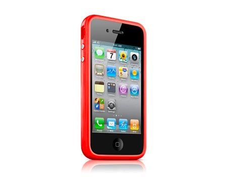 Case Vermelho Bumper para iphone 4/4s