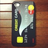 Case Silicone Cartão de Crédito Preta